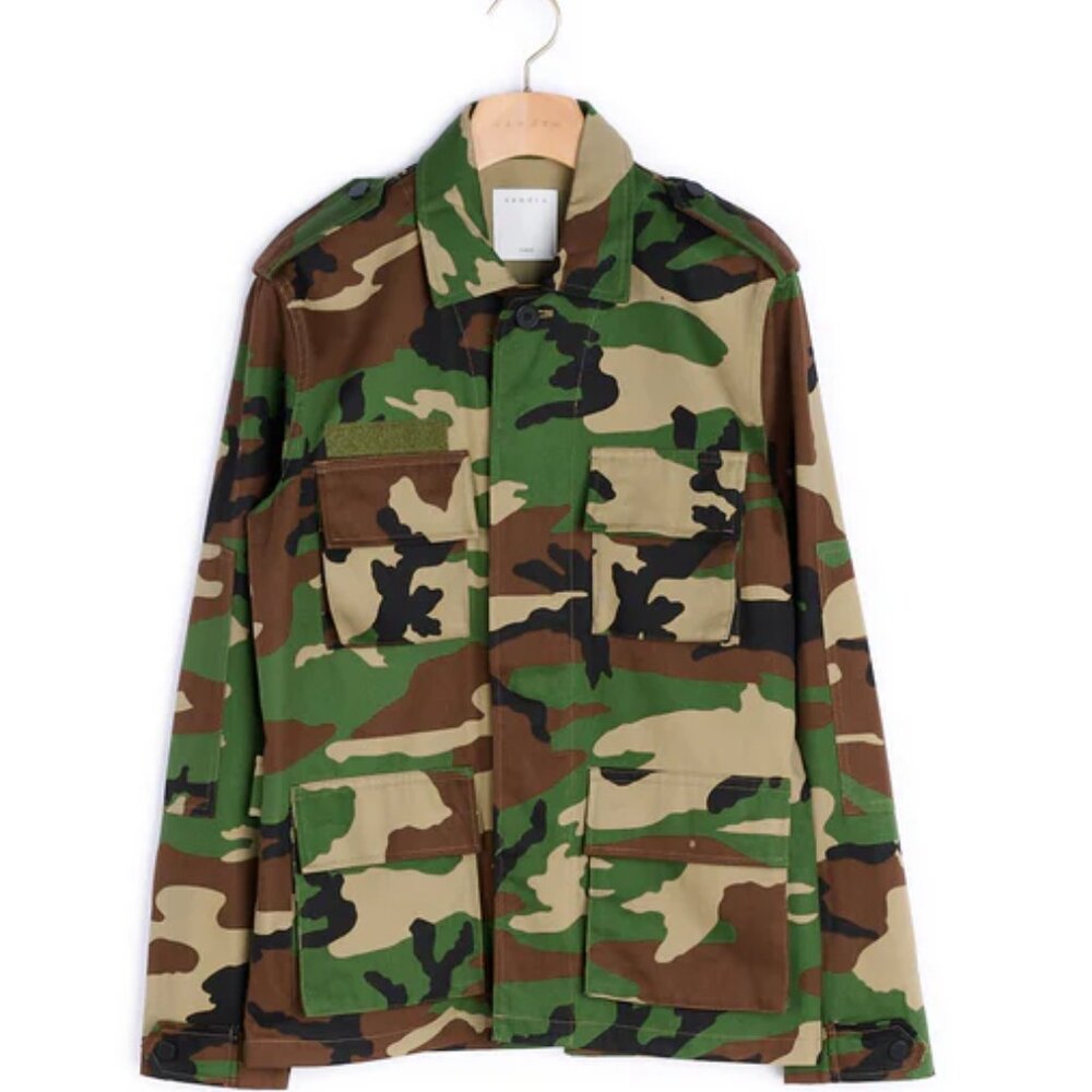 🆕Sandro Paris GI Cotton Shirt Jacket